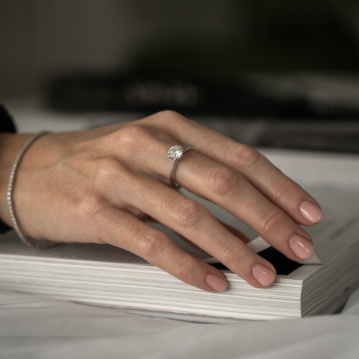 Solitaire Rae Phillips Aster 6 Claw Solitaire – Jodi Phillips Fine Jewellery
