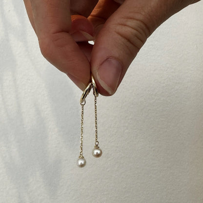 Pearl Chain Drops