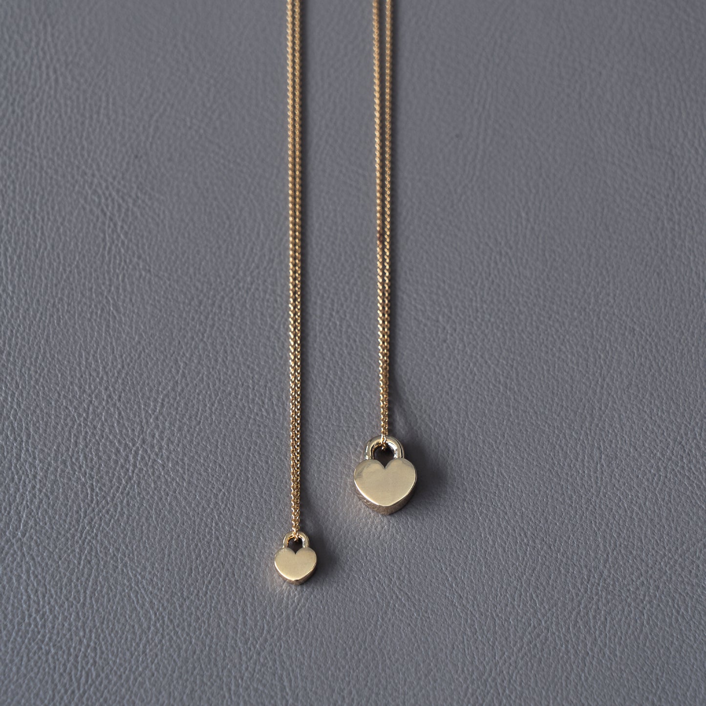 Locked Heart Pendant - Petite
