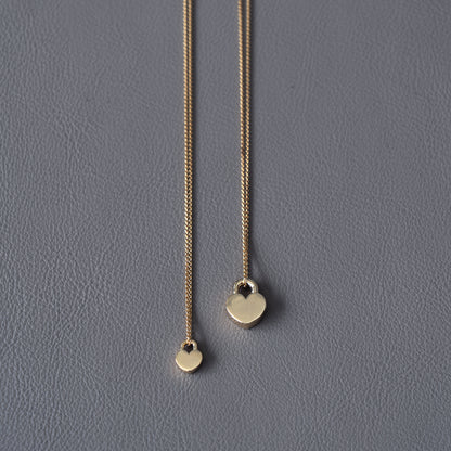 Locked Heart Pendant - Petite