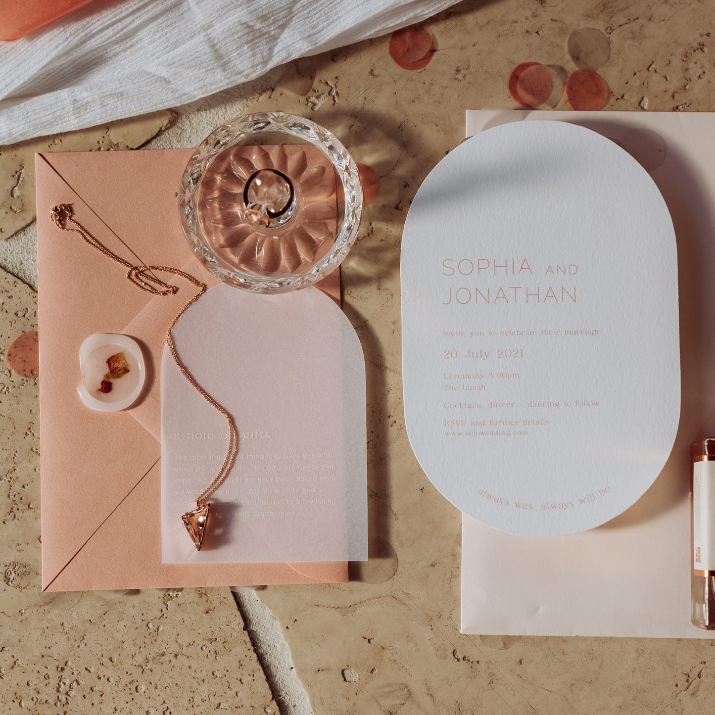 'Blush Pendant'