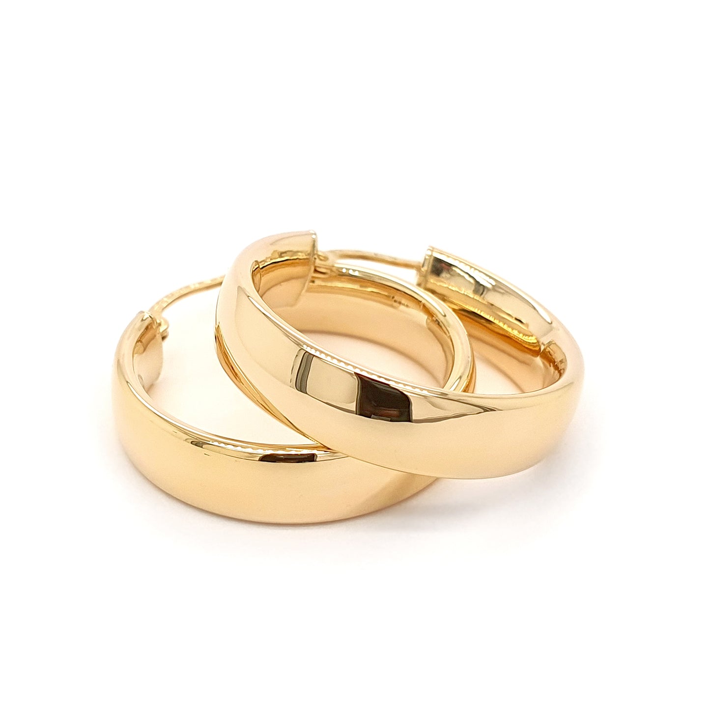 'Wide Hoop' Earrings