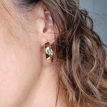 'Wide Hoop' Earrings